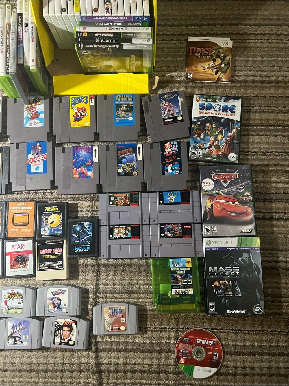 Lot ofVideo Games all included the games in the pictures